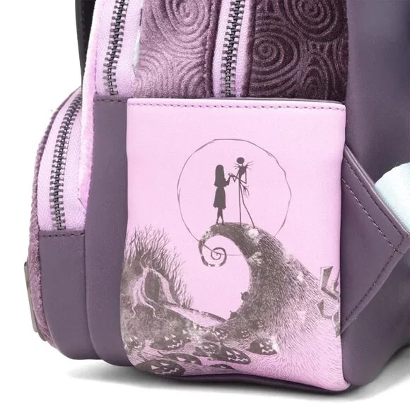 Loungefly Disney Nightmare Before Christmas Glow in Dark Backpack 707 Street NWT